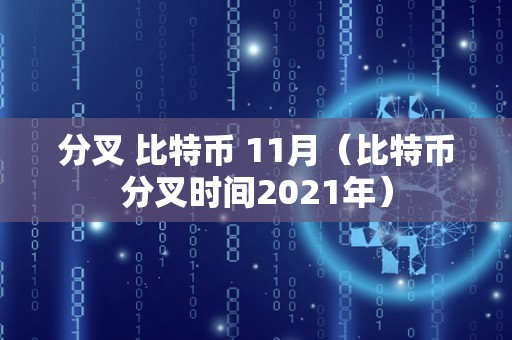 分叉 比特币 11月（比特币分叉时间2021年）