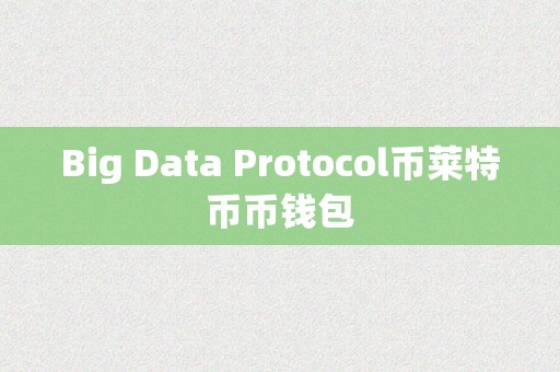 Big Data Protocol币莱特币币钱包