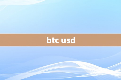 btc usd