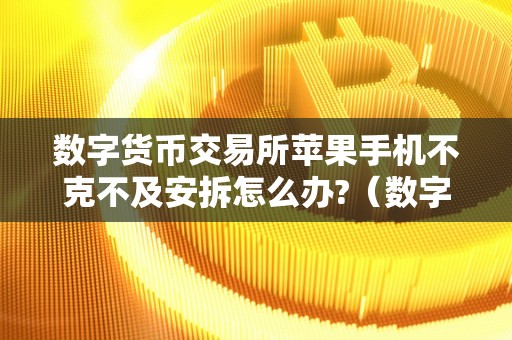 数字货币交易所苹果手机不克不及安拆怎么办?（数字货币交易所苹果手机下载）