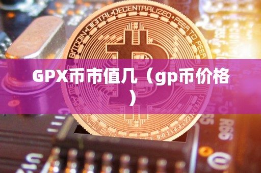 GPX币市值几（gp币价格）