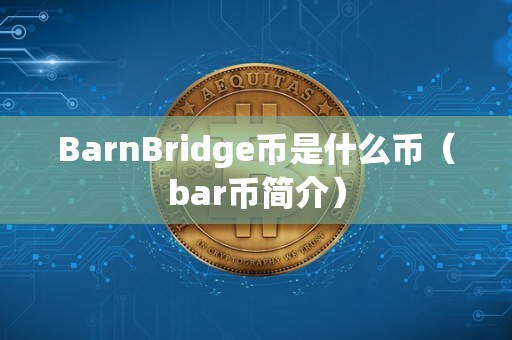 BarnBridge币是什么币（bar币简介）