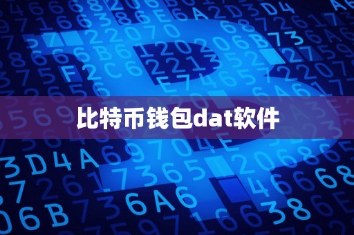 比特币钱包dat软件