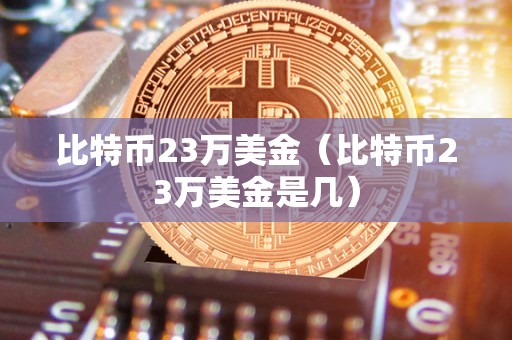 比特币23万美金（比特币23万美金是几）