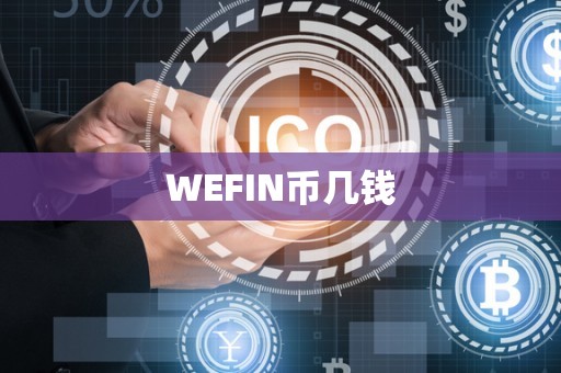 WEFIN币几钱