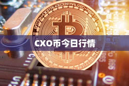 CXO币今日行情